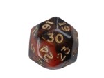 Oblivion Red 30 Sided Dice